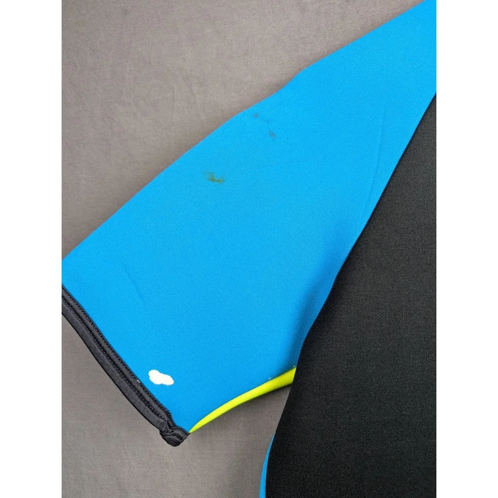 High Sports High‎ Output  Neoprene Wetsuit Shorty Blue Neon Yellow Large